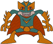 Machine Embroidery Designs: Super Heroes: GorgoMite