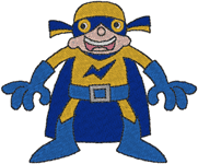 Machine Embroidery Designs: Super Heroes: Super Flash