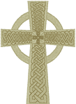 Machine Embroidery Design: Celtic Cross