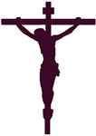 The Crucifixion Silhouette Embroidery Design