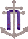 St. Clement Symbol Embroidery Design