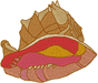 Machine Embroidery Designs: Seashell 2