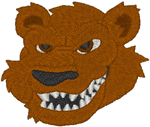 Papa Bear Embroidery Design