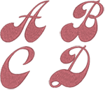 Brandy Font Alphabet Embroidery Design