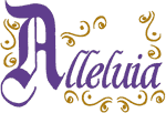 Alleluia Embroidery Design
