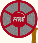 Fire Hose Embroidery Design