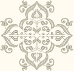 Victorian Element Embroidery Design