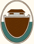 Noah's Ark #2 Embroidery Design