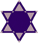 Star of David #3 Embroidery Design