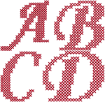 Cross Stitch Alphabets