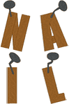 Nailed Alphabet Embroidery Design