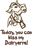 Goofy Cow Quotes #2 Embroidery Design