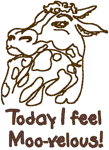 Goofy Cow Quotes #3 Embroidery Design