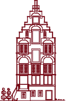 Redwork Machine Embroidery Designs: Victorian Townhouse 4