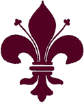 Machine Embroidery Designs: Fleur di lis 6