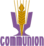 Communion Symbol #2 Embroidery Design