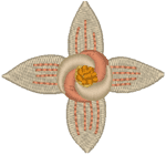 Dogwood Flower Embroidery Design