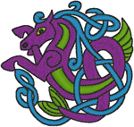 Celtic Horse Embroidery Design