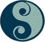 Machine Embroidery Designs: Yin-Yang 2