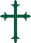 Machine Embroidery Design: Trefoil Cross