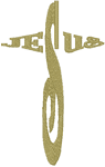 Jesus Cross Embroidery Design