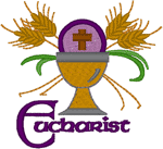 Eucharist #1 Embroidery Design