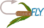 Fly Fishing #2 Embroidery Design