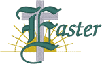 Easter #1 Embroidery Design