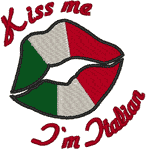 Kiss Me: Italian Embroidery Design