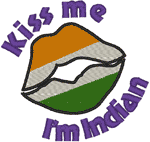 Kiss Me: Indian Embroidery Design