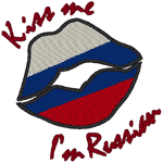 Kiss Me: Russian Embroidery Design