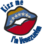 Kiss Me: Venezuelan Embroidery Design