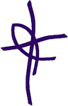 Cross & Fish #2 Embroidery Design