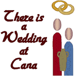 Wedding at Cana #2 Embroidery Design