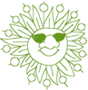 Machine Embroidery Designs: Redwork Sunshine #7