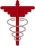 Caduceus #4 Embroidery Design