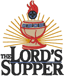 Machine Embroidery Design: Lord's Supper