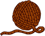 Ball of Yarn Embroidery Design