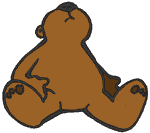 What's Up There Teddy Bear Embroidery Design