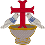 Purification Embroidery Design