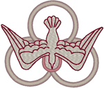 Trinity Dove Embroidery Design