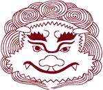 Redwork Asian Mask #4 Embroidery Design