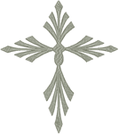 Decorative Cross Embroidery Design