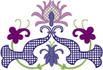 Modern Floral Design Embroidery Design