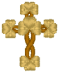 Christian Embroidery Designs: Clover Cross