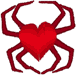 Machine Embroidery Designs: Spider Heart