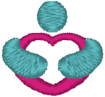 It's Mine Heart Embroidery Design