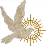 Dove Applique Embroidery Design