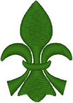 Fleur de lis #10 Embroidery Design