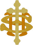 3 Color Intertwined IHS Embroidery Design